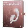 Белый вибратор для G-стимуляции G for Goddess 1