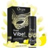 Съедобный жидкий вибратор Dual Vibe! со вкусом лимонного джина с тоником - 15 мл.