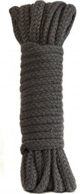 Серая веревка Bondage Collection Grey - 3 м.  Цена 855 руб. Длина: 3 см. Серая веревка из полиэфира для связывания партнера. Не содержит примесей, которые могут стать раздражителями кожи или повредить её. Страна: Китай. Материал: 100% полиэстер.