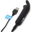 Черная вибропуля с ушками Rechargeable Rabbit Ears Bullet Vibrator - Черная вибропуля с ушками Rechargeable Rabbit Ears Bullet Vibrator