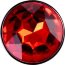 Серебристая удлиненная анальная пробка с красным кристаллом - 10 см.  Цена 1 947 руб. - Серебристая удлиненная анальная пробка с красным кристаллом - 10 см.