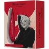 Красный бесконтактный клиторальный стимулятор Womanizer Marilyn Monroe Special Edition
