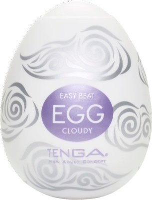Мастурбатор-яйцо CLOUDY  Цена 1 100 руб. Tenga Egg Cloudy – настоящая сенсация в мире мастурбаторов. Выполненный в форме яйца в корпусе-скорлупе, он идеально подойдёт любому мужчине, вне зависимости от длины его полового члена. Вам больше не придётся проникать внутрь мастурбатора, поскольку эта маленькая игрушка работает по-другому. Просто введите головку члена в отверстие снизу, предварительно воспользовавшись смазкой (идёт в комплекте). А после – натяните яйцо на всю длину пениса. Эластичный и очень приятный на ощупь материал укроет предмет вашей гордости, а также приласкает ствол своим рельефом - в виде закрученных в спирали бороздок. Чувственная стимуляция и яркий оргазм гарантированы! Размер - 5,3 х 5,3 х 7 см. Страна: Япония. Материал: термопластичный эластомер (TPE).