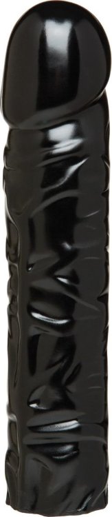 Насадка-фаллоимитатор Vac-U-Lock CodeBlack 8 Inch Classic Dong - 19,3 см.