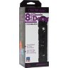 Насадка-фаллоимитатор Vac-U-Lock CodeBlack 8 Inch Classic Dong - 19,3 см.