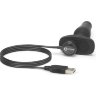 Анальная вибропробка чёрного цвета NOVICE REMOTE CONTROL PLUG BLACK - 10,2 см.