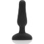 Анальная вибропробка чёрного цвета NOVICE REMOTE CONTROL PLUG BLACK - 10,2 см.  Цена 23 474 руб. - Анальная вибропробка чёрного цвета NOVICE REMOTE CONTROL PLUG BLACK - 10,2 см.