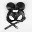 Пикантная черная маска «Озорная мышка» с заклепками  Цена 920 руб. - Пикантная черная маска «Озорная мышка» с заклепками