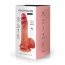 Телесный вибратор-реалистик с присоской и пультом ДУ - 25,5 см.  Цена 11 021 руб. - Телесный вибратор-реалистик с присоской и пультом ДУ - 25,5 см.