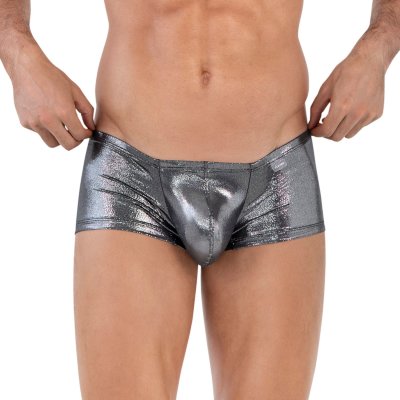 Серебристые трусы-хипсы Chakra Latin Boxer Серебристые трусы-хипсы Chakra Latin Boxer. Страна: Колумбия. Материал: 78% полиэстер, 22% эластан.