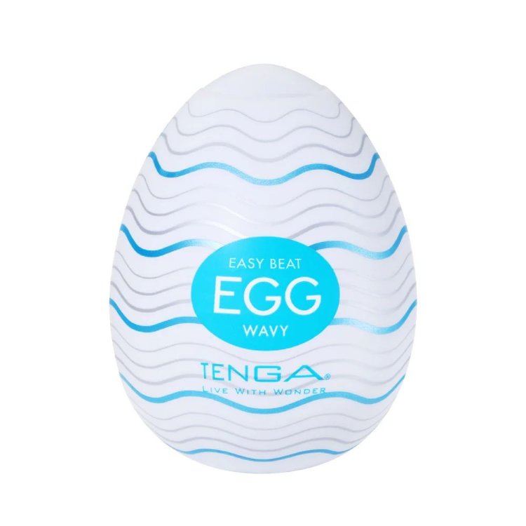 Мастурбатор-яйцо Tenga Egg Wavy