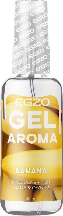 Интимный лубрикант EGZO AROMA с ароматом банана - 50 мл.