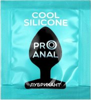 Анальный водно-силиконовый гель-лубрикант Silicon Love Cool - 3 гр.