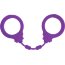 Фиолетовые силиконовые наручники Suppression - Фиолетовые силиконовые наручники Suppression
