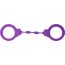 Фиолетовые силиконовые наручники Suppression - Фиолетовые силиконовые наручники Suppression
