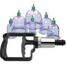 Набор помп для стимуляции Sukshen 6 Piece Cupping Set with Acu-Points