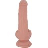 Телесный фаллоимитатор-реалистик Dual Density Dildo - 20 см.