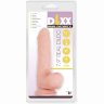 Телесный фаллоимитатор-реалистик Dual Density Dildo - 20 см.