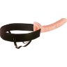 Мужской полый страпон 10 Hollow Strap-On - 24 см.