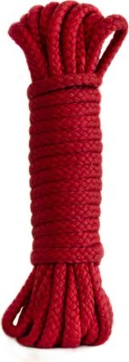 Красная веревка Bondage Collection Red - 3 м.  Цена 855 руб. Длина: 3 см. Красная веревка из полиэфира для связывания партнера. Не содержит примесей, которые могут стать раздражителями кожи или повредить её. Страна: Китай. Материал: 100% полиэстер.