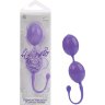 Фиолетовые вагинальные шарики LAmour Premium Weighted Pleasure System