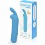 Голубая вибропуля с ушками Rechargeable Rabbit Ears Bullet Vibrator - Голубая вибропуля с ушками Rechargeable Rabbit Ears Bullet Vibrator
