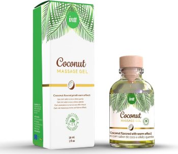 Массажный гель с ароматом кокоса Coconut - 30 мл.