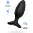 Черная анальная втулка LOVENSE Hush 2 (M) - 13,5 см. - Черная анальная втулка LOVENSE Hush 2 (M) - 13,5 см.