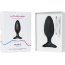 Черная анальная втулка LOVENSE Hush 2 (M) - 13,5 см. - Черная анальная втулка LOVENSE Hush 2 (M) - 13,5 см.
