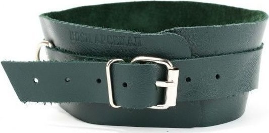 Изумрудный ошейник Ladys Arsenal на регулируемом ремешке