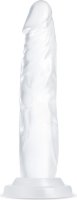 Прозрачный фаллоимитатор-реалистик Crystal - 19 см.