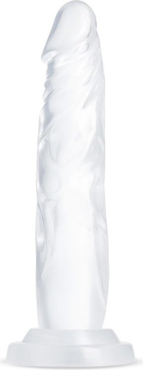 Прозрачный фаллоимитатор-реалистик Crystal - 19 см.