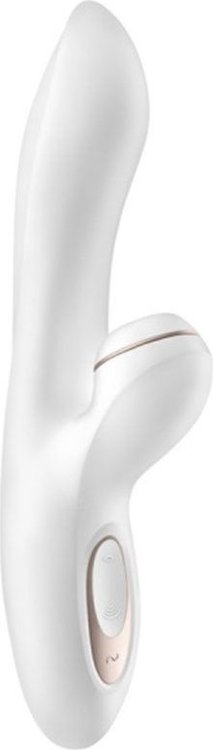 Вибромассажер с вакуумно-волновой клиторальной стимуляцией Satisfyer Pro + G-Spot - 22 см.
