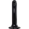 Черный стимулятор для пар P G-Spot Dildo Size L - 19 см.
