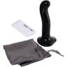 Черный стимулятор для пар P G-Spot Dildo Size L - 19 см.
