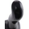 Черный стимулятор для пар P G-Spot Dildo Size L - 19 см.