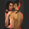 Черный гладкий кляп-шарик Crave
