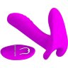 Лиловый мультифункциональный вибратор Remote Control Massager