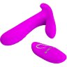 Лиловый мультифункциональный вибратор Remote Control Massager