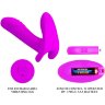 Лиловый мультифункциональный вибратор Remote Control Massager
