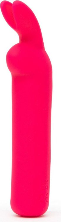 Розовая вибропуля с ушками Rechargeable Rabbit Ears Bullet Vibrator