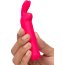 Розовая вибропуля с ушками Rechargeable Rabbit Ears Bullet Vibrator - Розовая вибропуля с ушками Rechargeable Rabbit Ears Bullet Vibrator