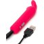 Розовая вибропуля с ушками Rechargeable Rabbit Ears Bullet Vibrator - Розовая вибропуля с ушками Rechargeable Rabbit Ears Bullet Vibrator