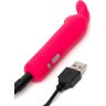 Розовая вибропуля с ушками Rechargeable Rabbit Ears Bullet Vibrator
