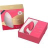 Розовый стимулятор Womanizer DUO с вагинальным отростком