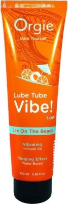 Гель с эффектом вибрации Lube Tube Vibe Low Sex On The Beach - 100 мл. Интимный гель на водной основе с натуральным тропическим ароматом коктейля «Секс на пляже» и эффектом лёгкого покалывания. Благодаря шелковистой, нелипкой текстуре обеспечивает комфорт и длительное удовольствие. Ощущения вибрации и лёгкого покалывания первого уровня. нанести необходимое количество геля на интимную зону, при желании повторить. Страна: Португалия. Объем: 100 мл.