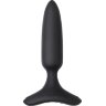 Черная анальная втулка Hush 2 (XS) - 12,1 см.