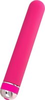 Розовый нереалистичный вибратор Mastick - 18 см.