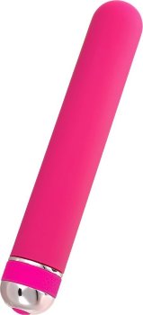 Розовый нереалистичный вибратор Mastick - 18 см.