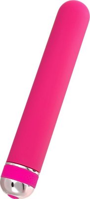 Розовый нереалистичный вибратор Mastick - 18 см. Длина: 18 см. Диаметр: 2.9 см. Вибраторы A-Toys обладают интересным дизайном и выдающейся формой, которые обеспечат незабываемые ощущения. Имеют 10 режимов вибрации удобно регулируются кнопкой в основании игрушки. Изготовлены из высококачественного и приятного на ощупь ABS-пластика. Вибраторы A-Toys созданы для того, чтобы доставить незабываемое удовольствие. Страна: Китай. Материал: анодированный пластик (ABS). Батарейки: 2 шт., тип AA.